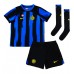 Otroški Nogometni dresi Inter Milan Alexis Sanchez #70 Domači 2023-24 Kratek Rokav (+ Kratke hlače)